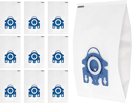 GN - Bolsas para aspiradora compatibles con Miele Classic C1, bolsa antipolvo de limpieza de aire de eficiencia 3D compatible con S400i-S456i S227