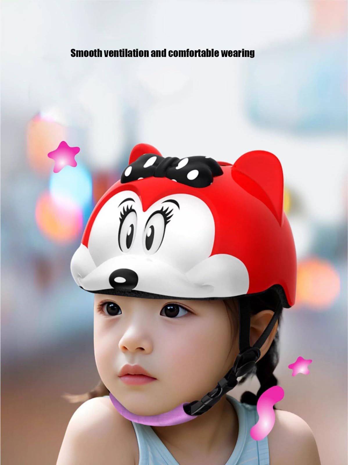 Casco De Motocicleta para Niños Y Niñas, Medio Casco, Scooter Eléctrico, Casco 3/4, Casco Abierto para ATV De 2 A 10 Años A,48-54CM