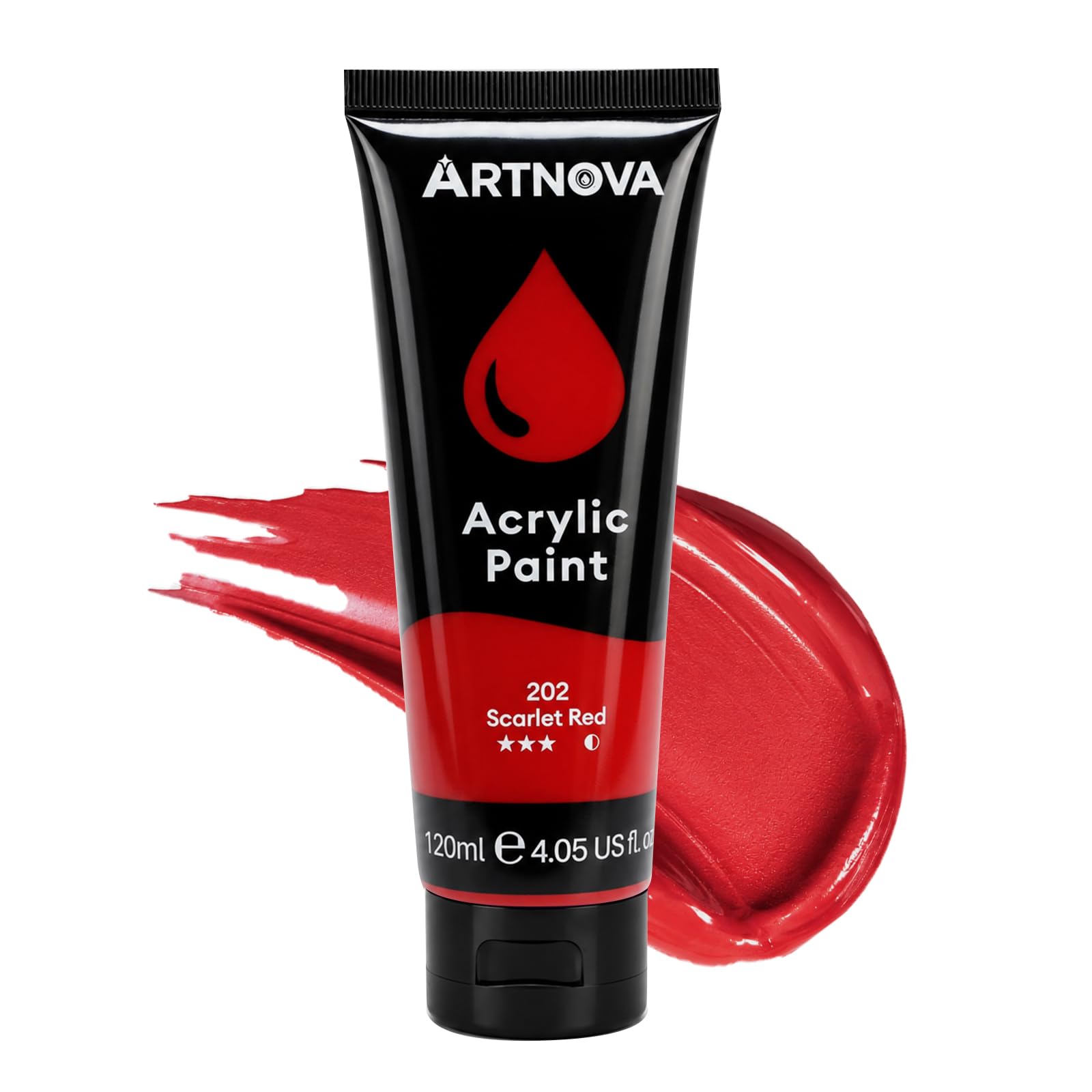 ARTNOVA Scarlet Red Acrylic