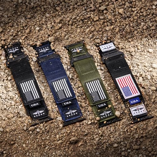 Image of 4 Pack Stretchy Solo Loop Compatible with Apple Watch Bands Women Men