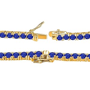 ぷっちbleufume♡long tennis necklace ゴールド Long Tennis