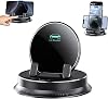 Deloyye Mobile Phone Holder 360° Rotatable Non-Slip Car Mobile Phone Holder Multifunctional Mobile Phone Holder Dashboard Strong Adsorption Waterproof and Sunproof Universal Vehicle Mount (*1)