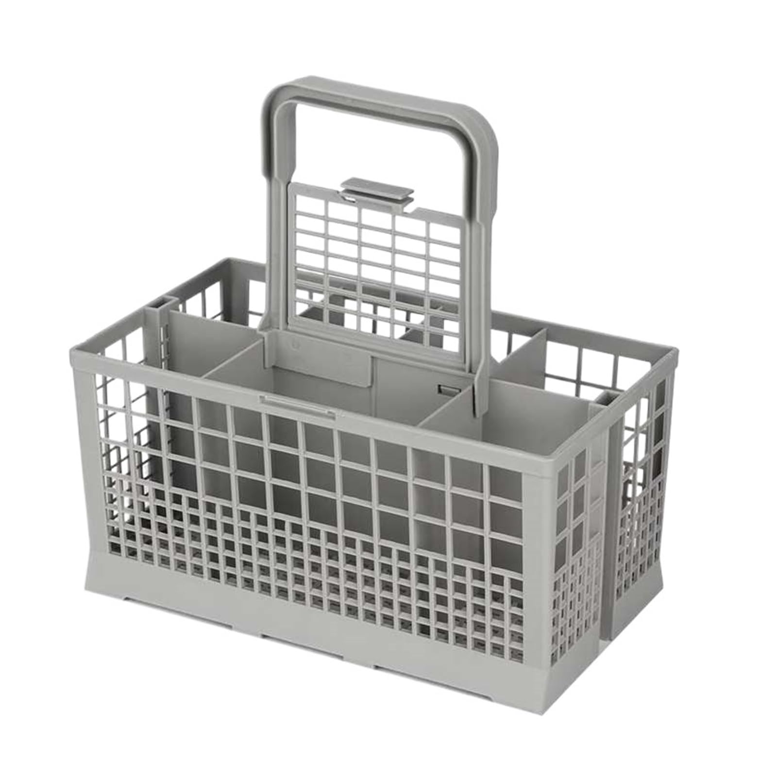 Cesta de cubiertos para lavavajillas, organizador de cubiertos duradero para fácil lavado de platos, multiusos, pieza de repuesto de almacenamiento de cocina