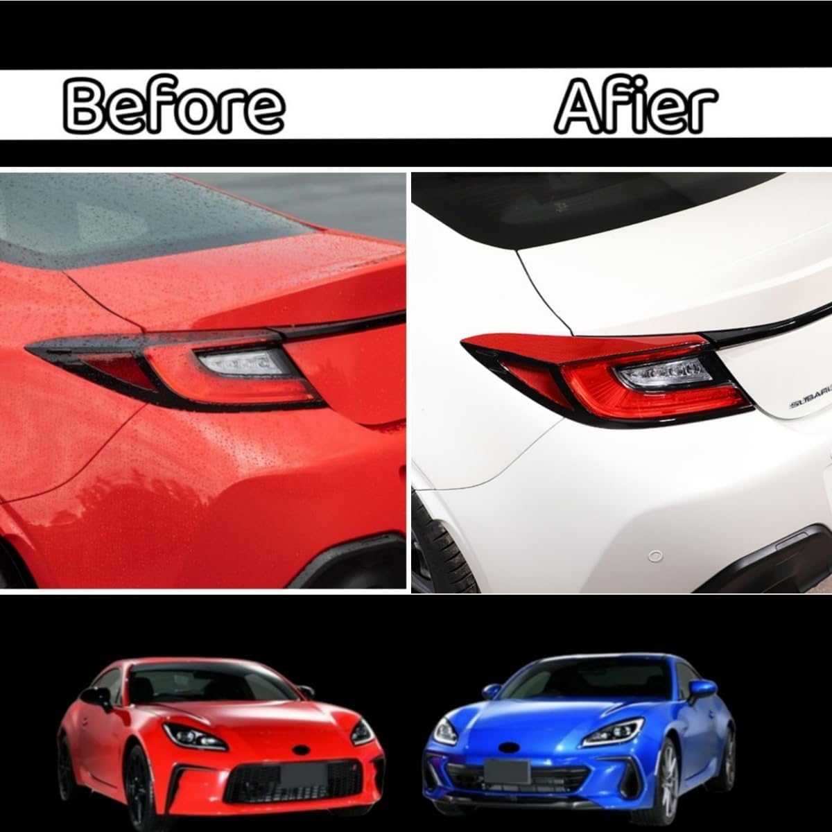 Amazon | 【Happy Car】「トヨタ・86 GR86 ZN8型 2代目 /スバル BRZ 