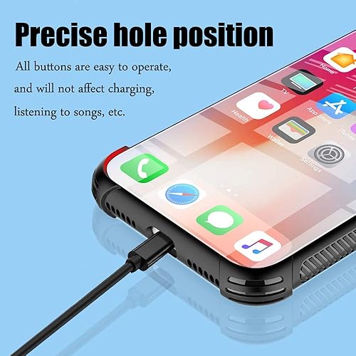 Miniatura 6 de TnXee Funda compatible con iPhone 13 Pro Max, funda protectora de poliuretano termoplástico suave antideslizante de poliuretano termoplástico suave