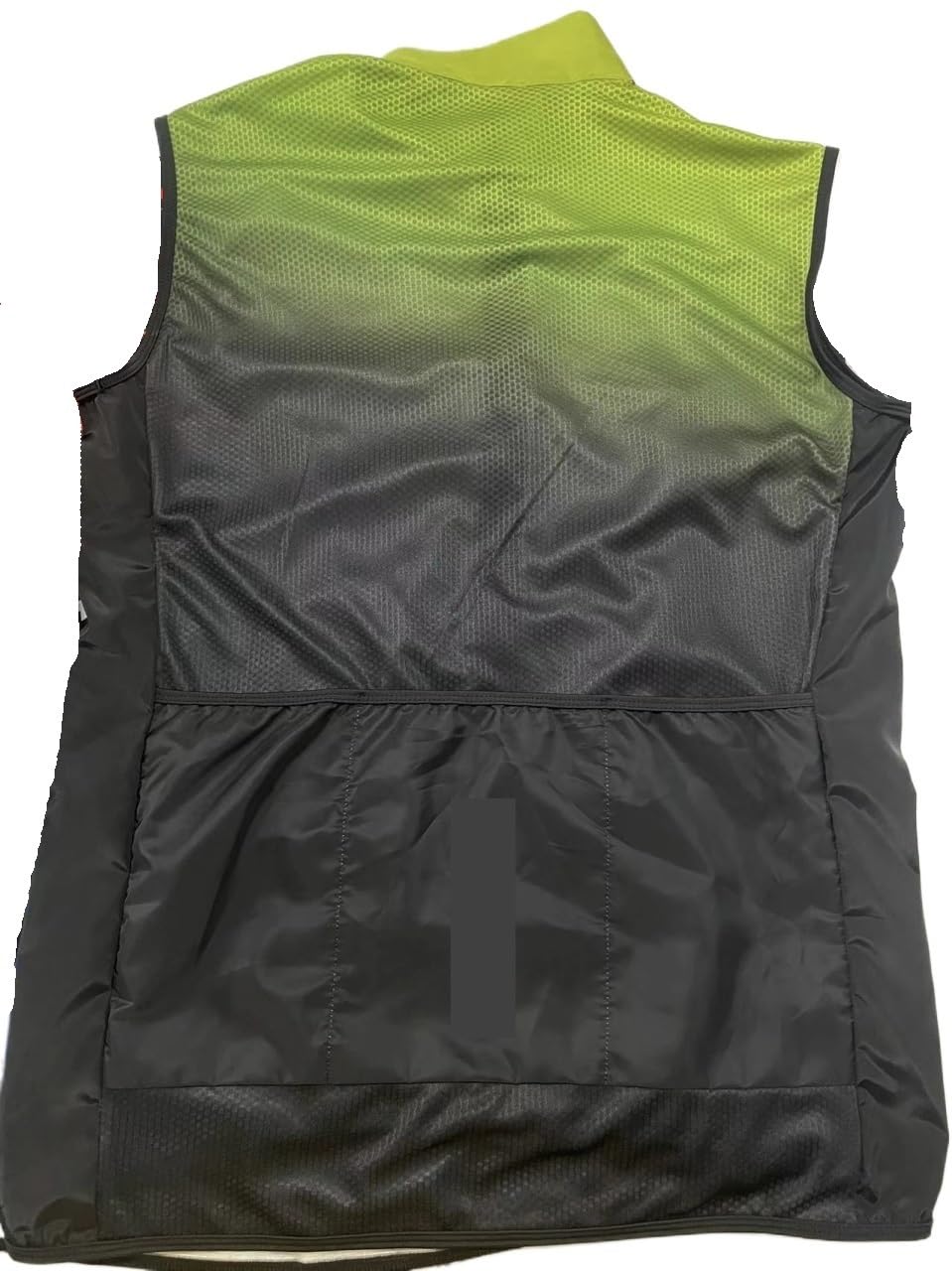 Smanicato Ciclismo Gilet Senza Maniche for Ciclismo, Antivento e Impermeabile, Traspirante, con Tasche, Abbigliamento for Bici da Strada, Gilet di Sicurezza for Uomo(Green,5XL)