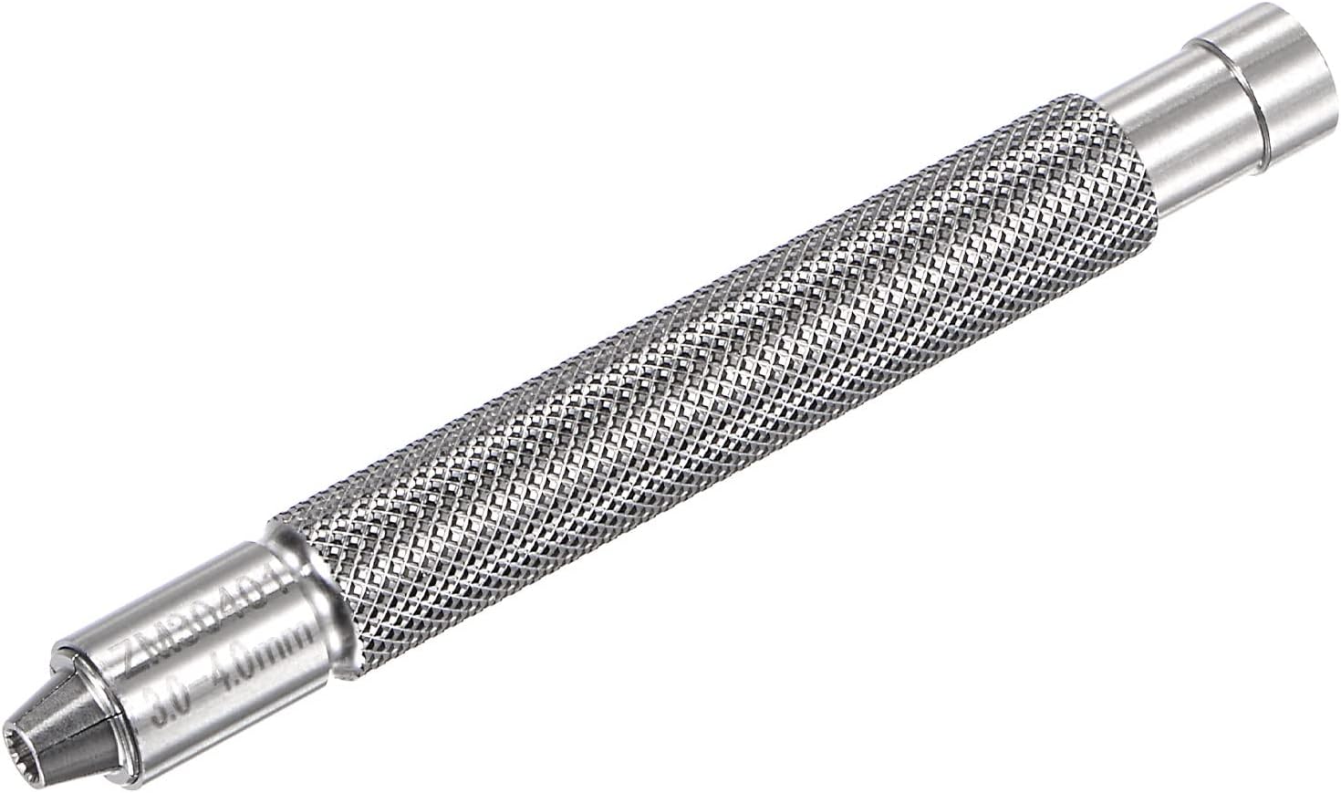 uxcell Watch Crown Winder Tool 3-4mm Manual Mechanical Winding Instrument Silver Stainless Steel Watch Repair Helper