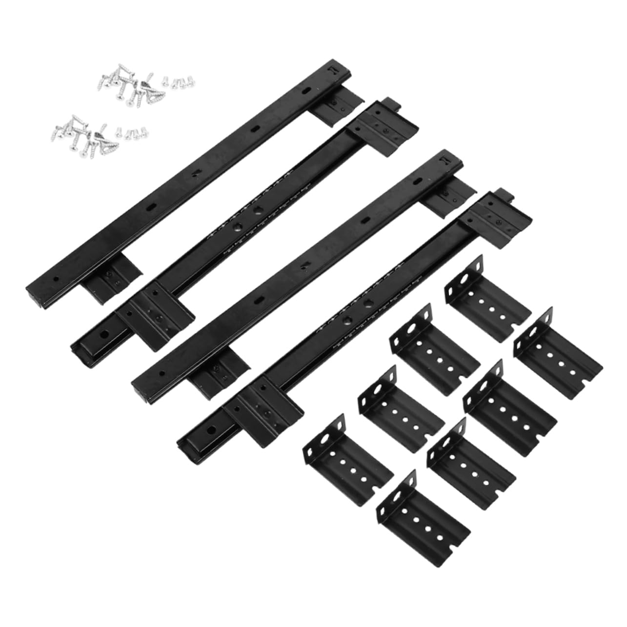 Tiroir clavier avec rail coulissant bureau inoxydable guide stable