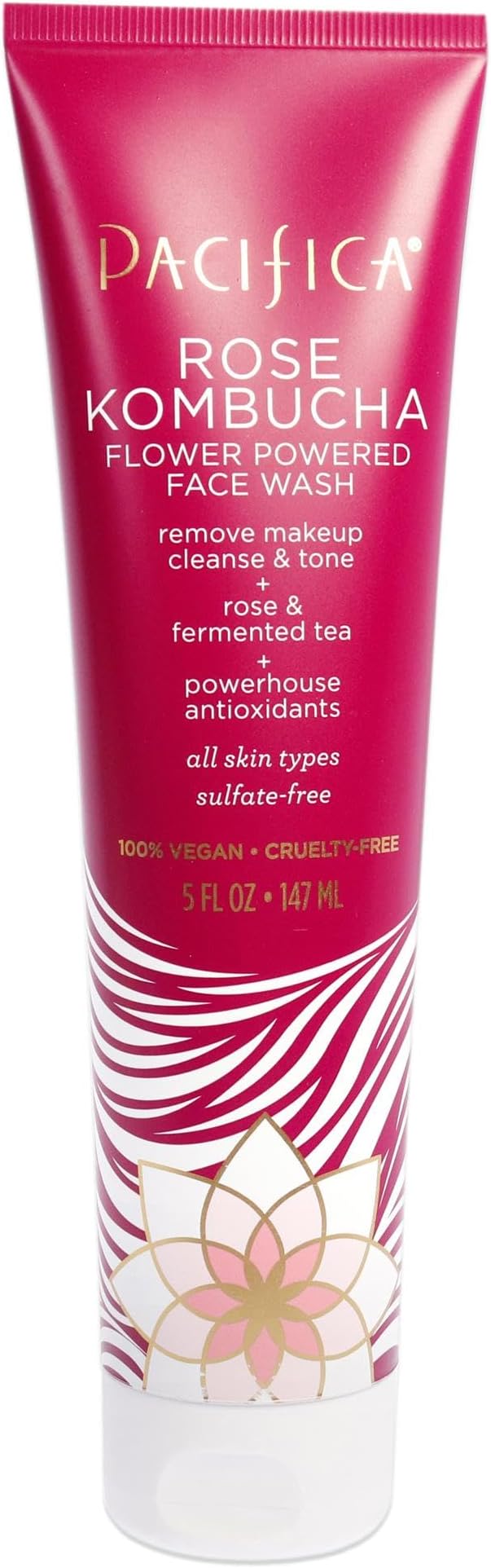 Rose Kombucha Flower Powered Face Wash