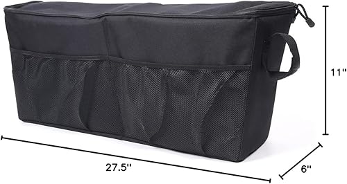 Miniatura 10 de HAPPYHORSE Para Mercedes-Benz Clase G W463 G63 G65 G55 G500 G550 G350d 2004-2018 bolsa de almacenamiento de maletero de coche (uno a la izquierda)