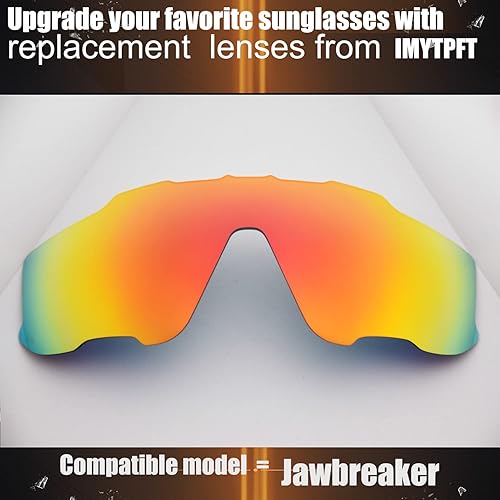 Miniatura 2 de CompatibleReemplazo para Lentes Oakley Jawbreaker RojoTitanio