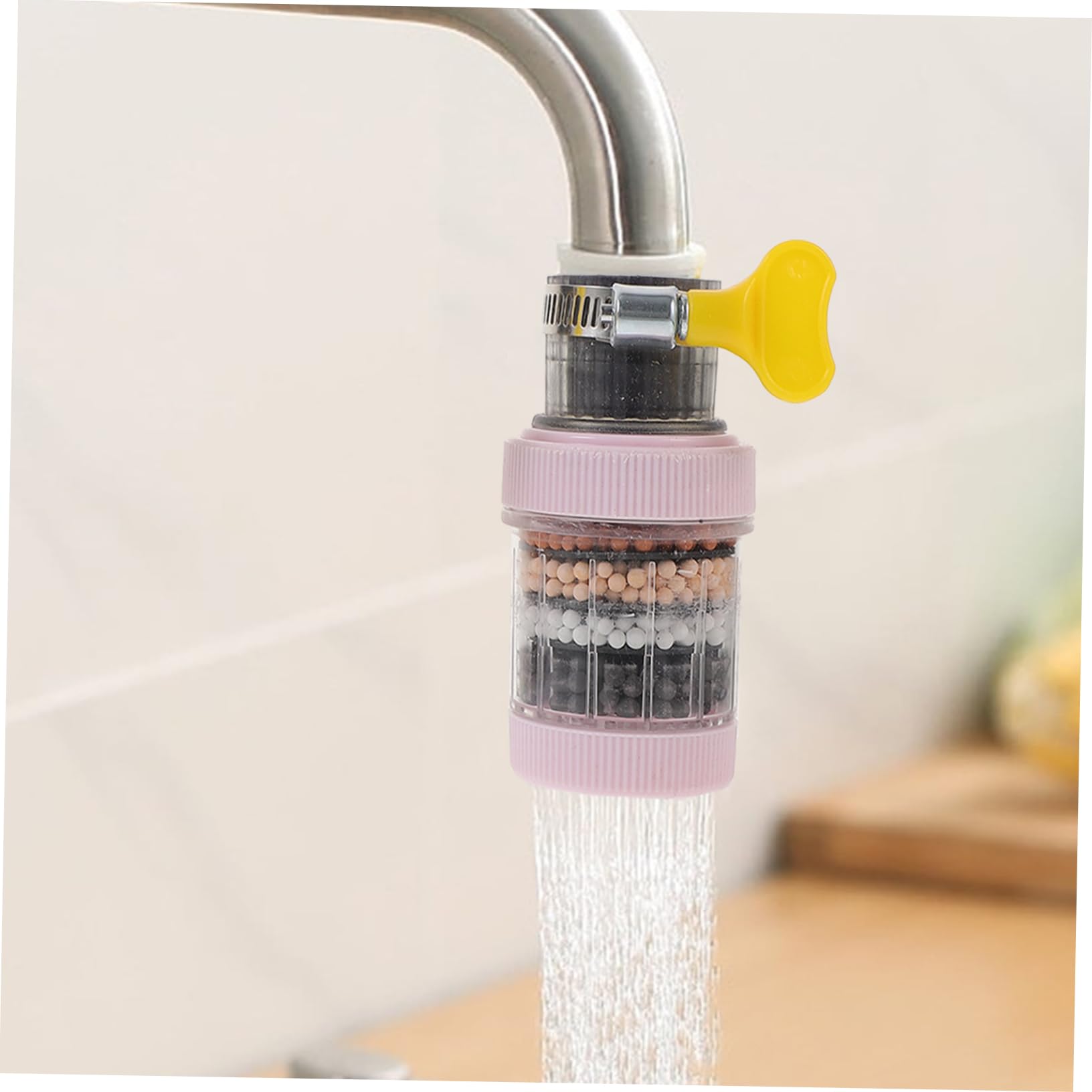 NUOBESTY 3 Set Rubinetto Da Cucina Filtro Dell'acqua Dura Del Rubinetto Depuratore Del Rubinetto Filtro Lavello Cucina Filtro Rubinetto Cucina Acqua Per Lavandino Plastica