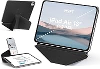 MOFT Dynamic Folio 13 hüvelyk iPad Air M4/M3/M2 mágneses tok állvánnyal, 20+ nézési szög, Jet Black 1