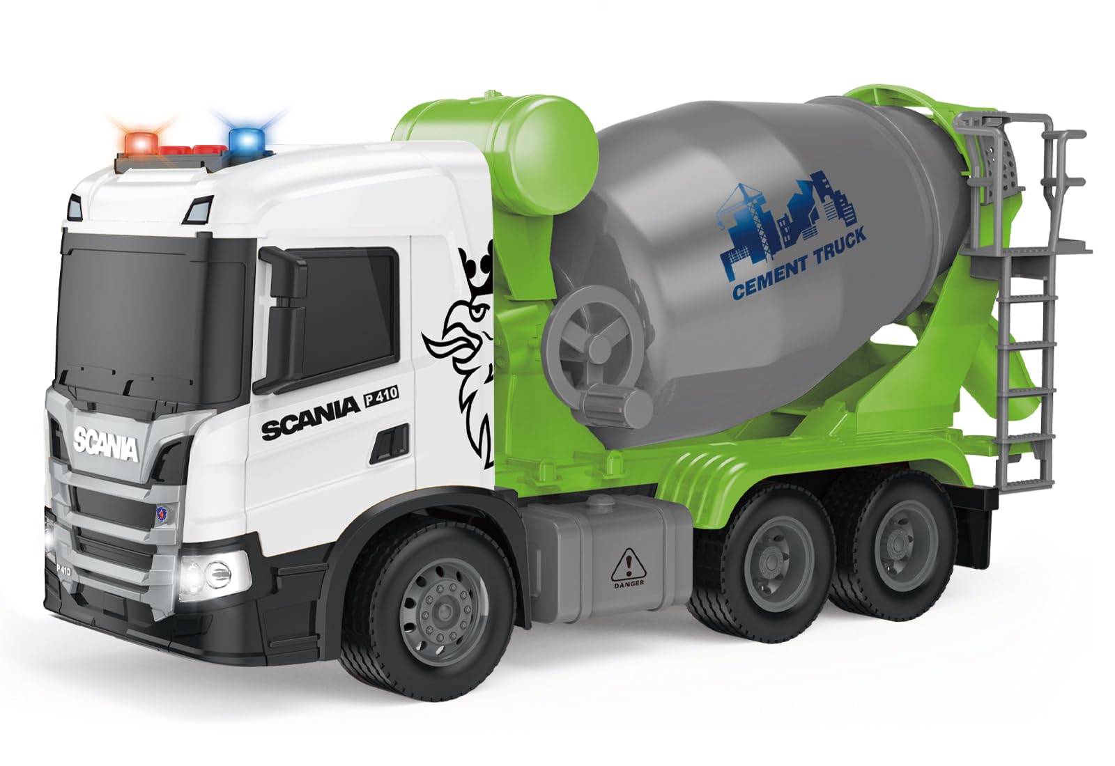 プイタ SCANIA3台&Tekno1台セット Amazon.com: Cheerful Toys Cement Mixer Toy Truck, Scania