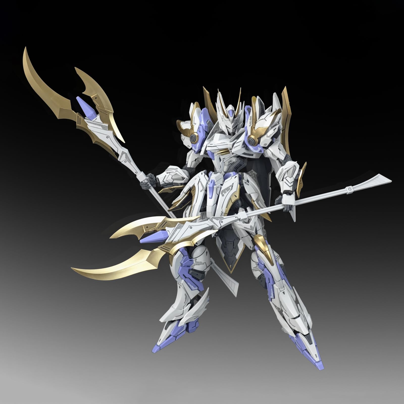 GWTCTOY 1:144 Plastic Model Action Figures Kits, Divine Invoker Percival Standard Version, 16CM Mecha Model, Easy to Assembl