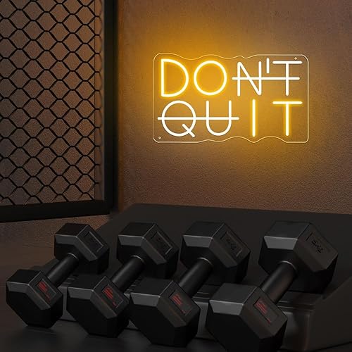 Miniatura 3 de Letrero de neón para decoración de pared, luces LED de neón Do IT, decoración de fiestas, luces LED de neón alimentadas por USB, luces de neón para