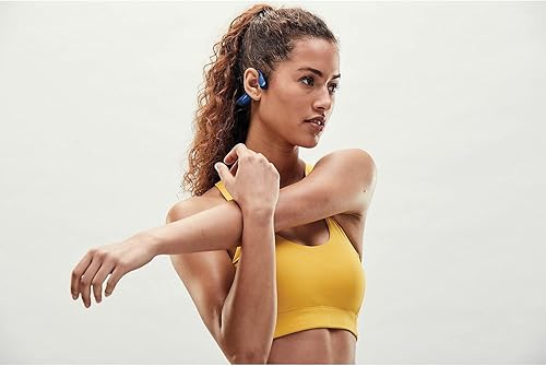 Miniatura 5 de AfterShokz Aeropex - Auriculares deportivos con Bluetooth de conducción ósea de oreja abierta, auriculares inalámbricos resistentes al sudor