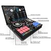 وحدة تحكم DJ مكونة من طابقين من Reloop Ready Compact Prep مصممة لـ Serato DJ Lite (متضمنة) وDJ Pro، وواجهة صوت USB مدمجة