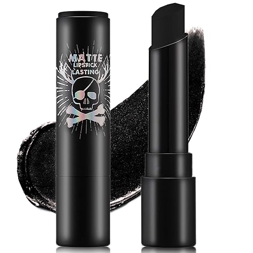 Lápiz labial negro mate, maquillaje de ojo de payaso negro, barra de pintura corporal para béisbol, sóftbol, fútbol, profesional pigmentado en crema