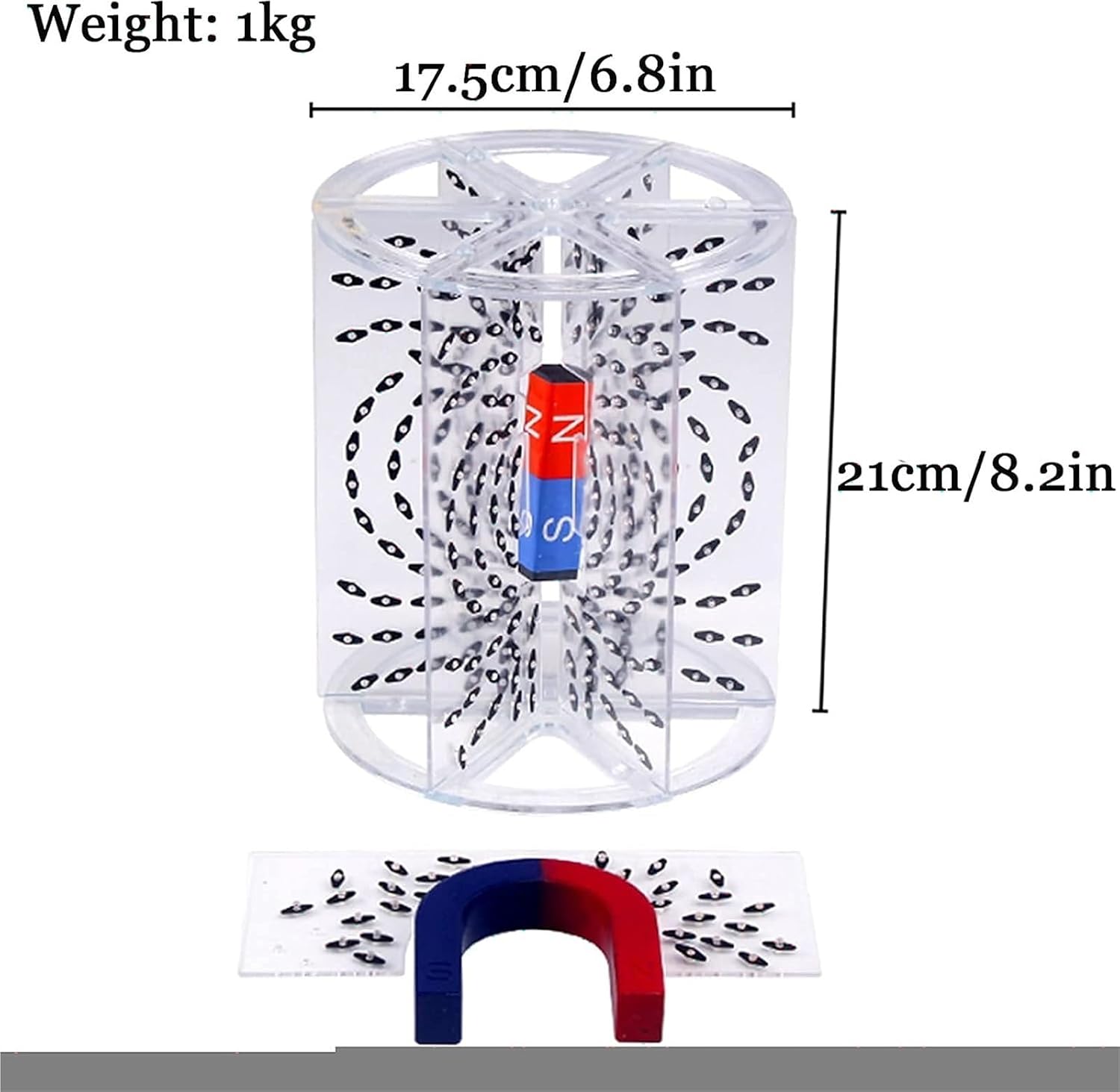 3D Magnetic Field Line Demonstrator,Physics Experimental Equipment