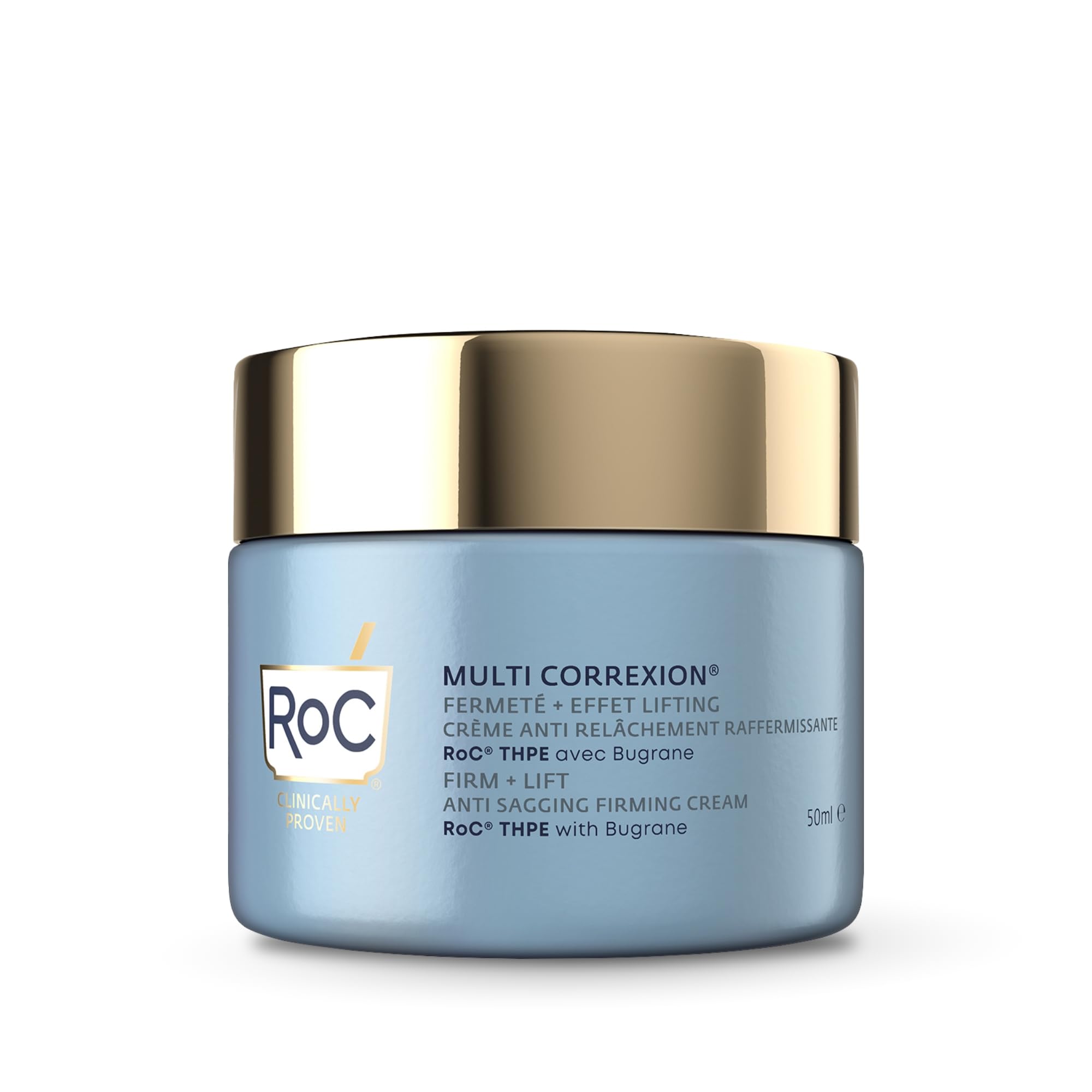 RoC - Multi Correxion Anti-Rilassamento Firm + Lift Crema Viso - Antirughe e Antietà - Migliora la Compattezza - Effetto Lifting Cosmetico - 50 ml