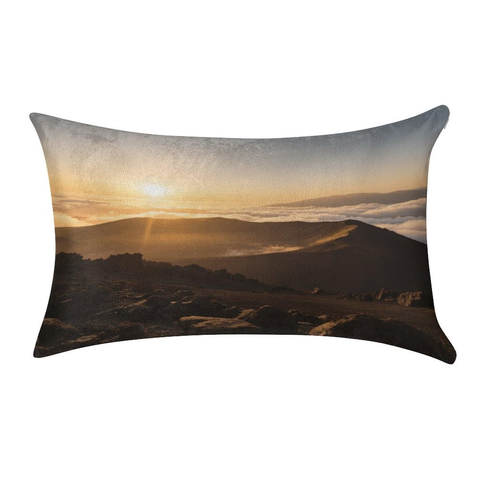 Fekiloot Style Haleakala Volcano Pillow Covers Home Decor Pillow Cases