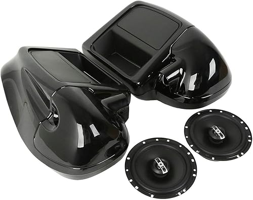 Miniatura 2 de Green-L Carenado inferior de pierna ventilada con altavoces de 6.5 pulgadas para Harley Touring Road King Street Glide Electra Glide Ultra 2014-2023
