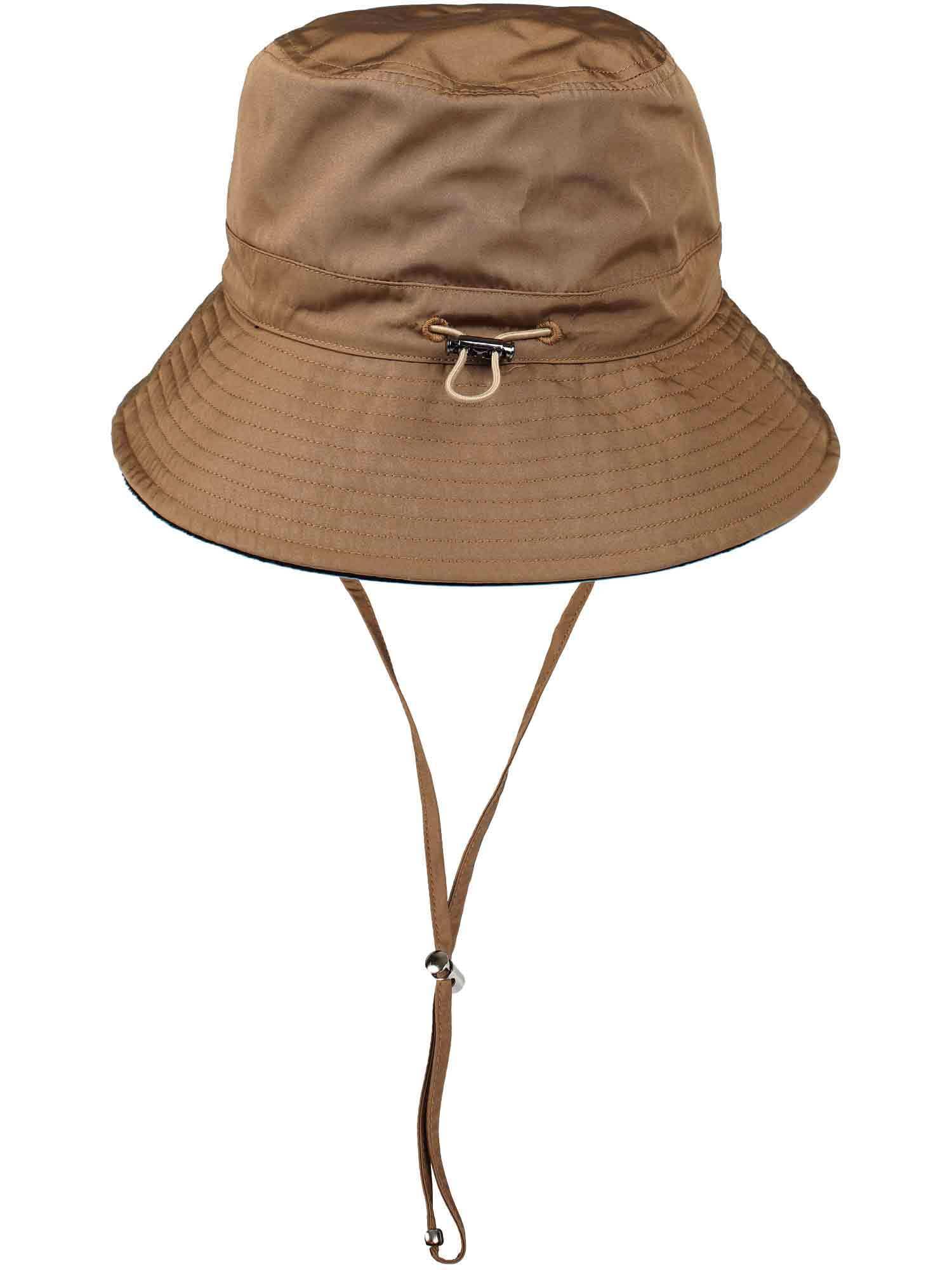 LOEVENICH Warmer Regen Bucket Hat | Wasserdicht | 100% Polyester | Mit Kinnband | OneSize | Für Damen