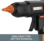 WORX 20V Power Share Full-Size Hot Glue Gun WX045L.9- (Tool Only)