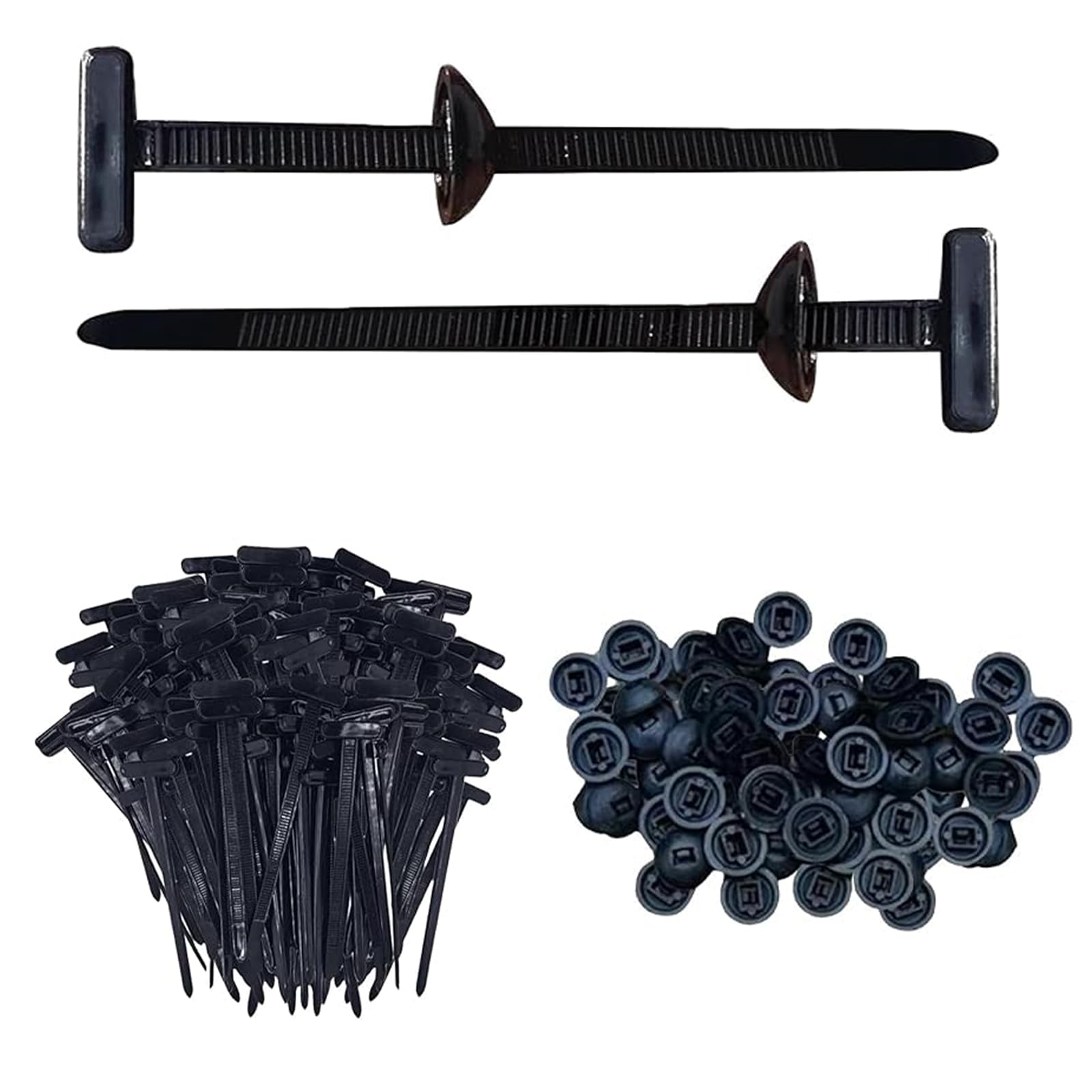 50 Pcs Nylon Universal Cable Tie Buckle,Cable Tie Buckle,Self-Locking Cables Ties,Sturdy and Durable,Multipurpose Universal Zip Ties Tool,for Automotive Repair and Daily Use
