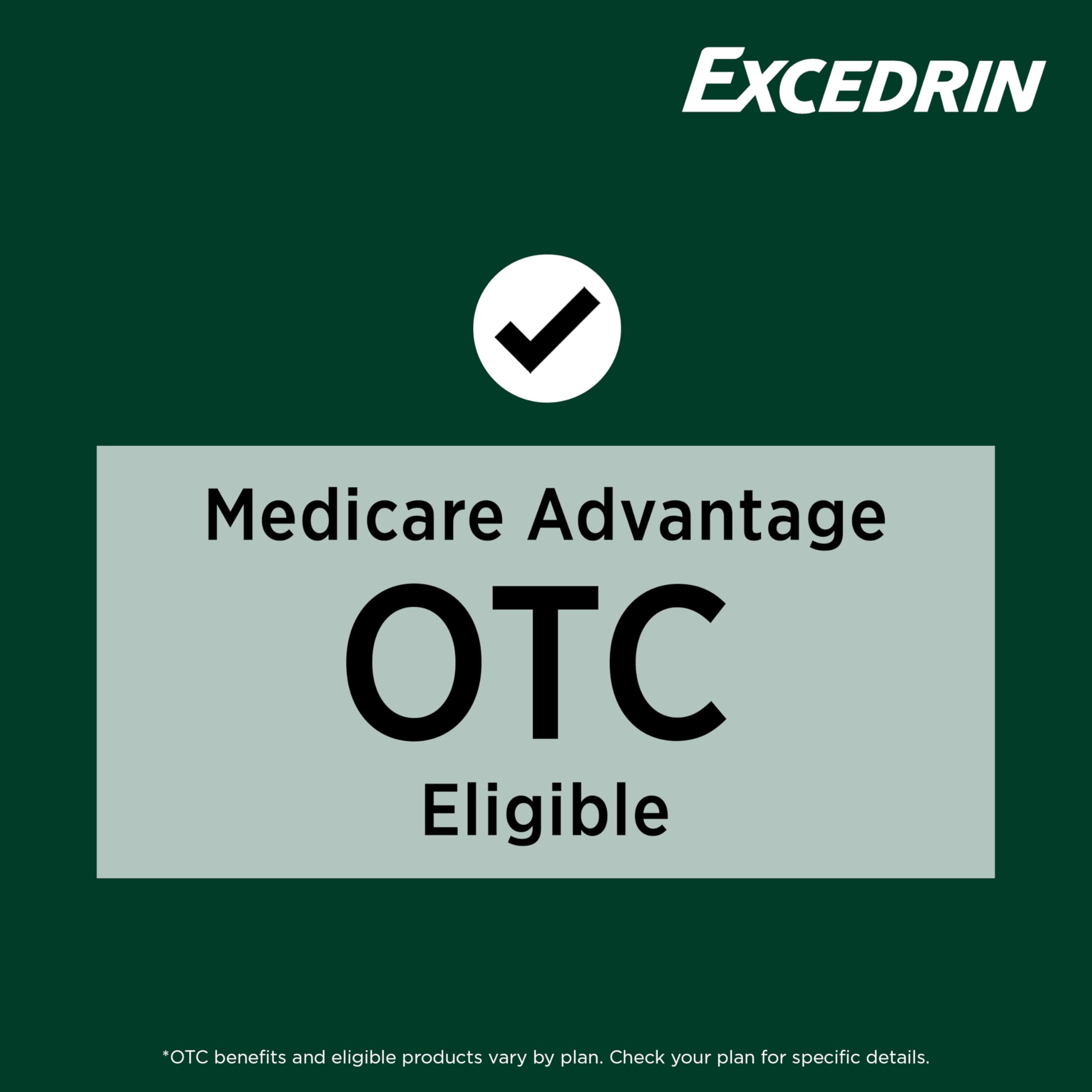 Excedrin Tension Headache Relief Caplets, 100 Count — Amazon image 7