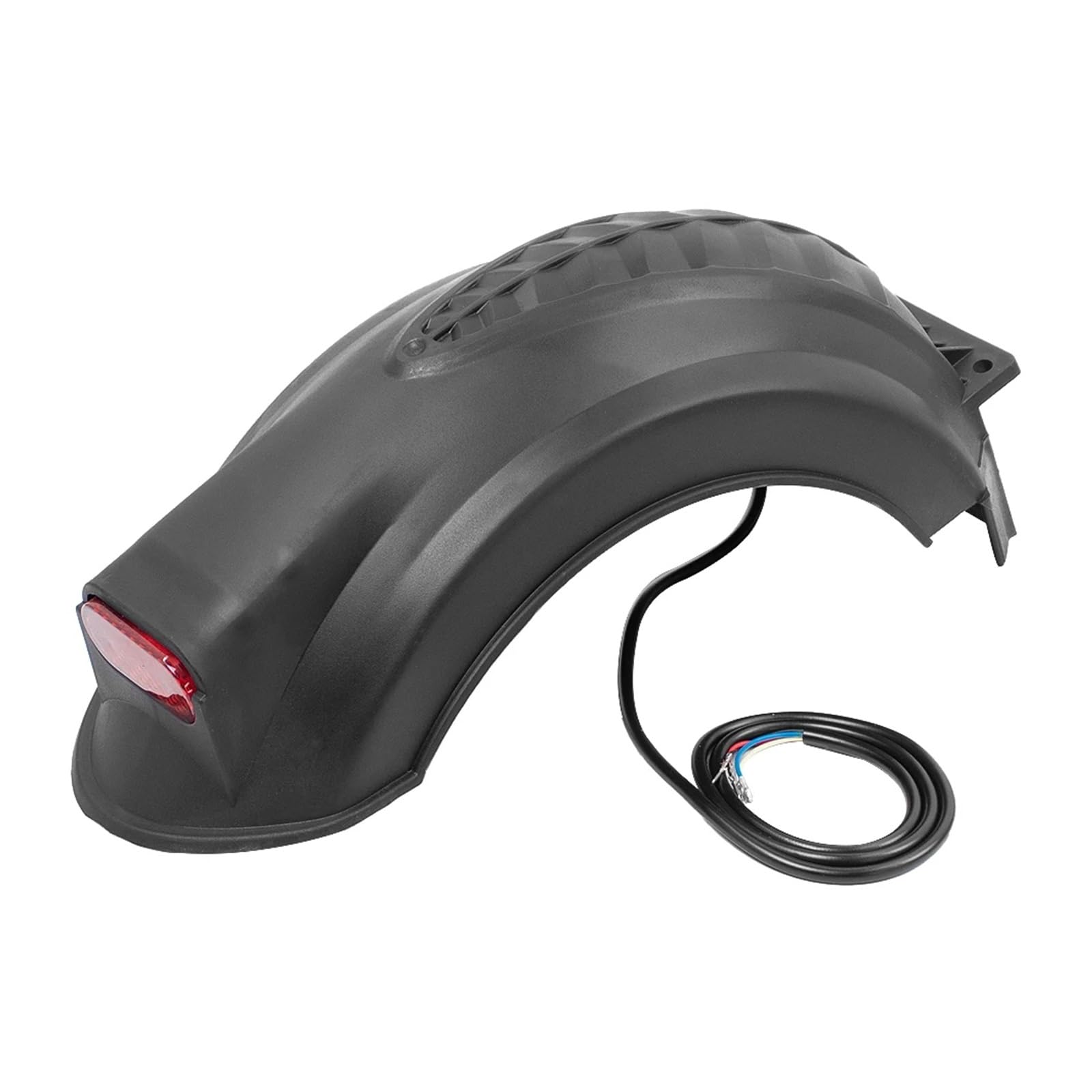 Guardabarros trasero for patinete eléctrico Q02 de 10 pulgadas con alas luz trasera, protección apoyo y guardabarros Protector rueda de scooter