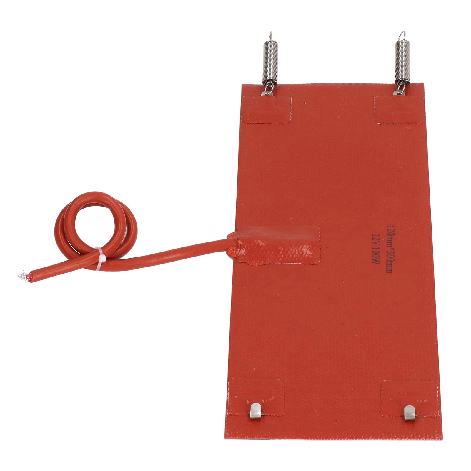 Riscaldatore Flessibile Tappetino Riscaldante 300 X 120 Mm Ampia Applicazione 100 W Controllo Della Temperatura Per Veicoli Tappetino Riscaldante In Silicone Dc12V (DC12V)