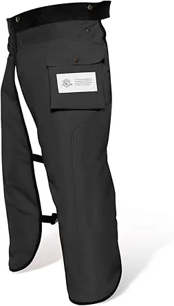 Chainsaw Chaps Apron Wrap 8-layer for Men/Women Loggers Forest Workers Protective Chain Saw Pants Adjustable