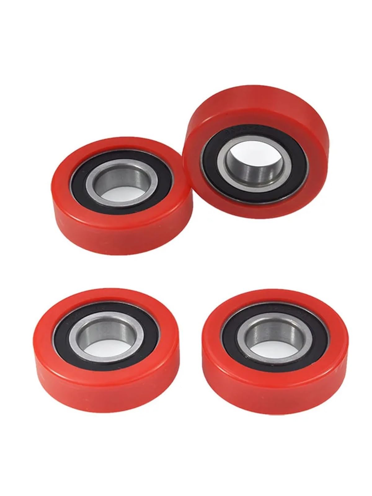 Rueda guía de polea PU620565-19 con poliuretano para rodamientos industriales