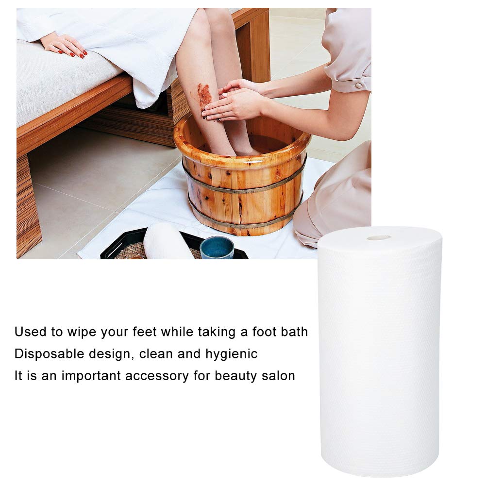 Toalla de Baño Desechable para Pies, Respetuosa con la Piel, con Excelente Absorción de Agua para Salón de Belleza, SPA Club, 30 X 60 Cm