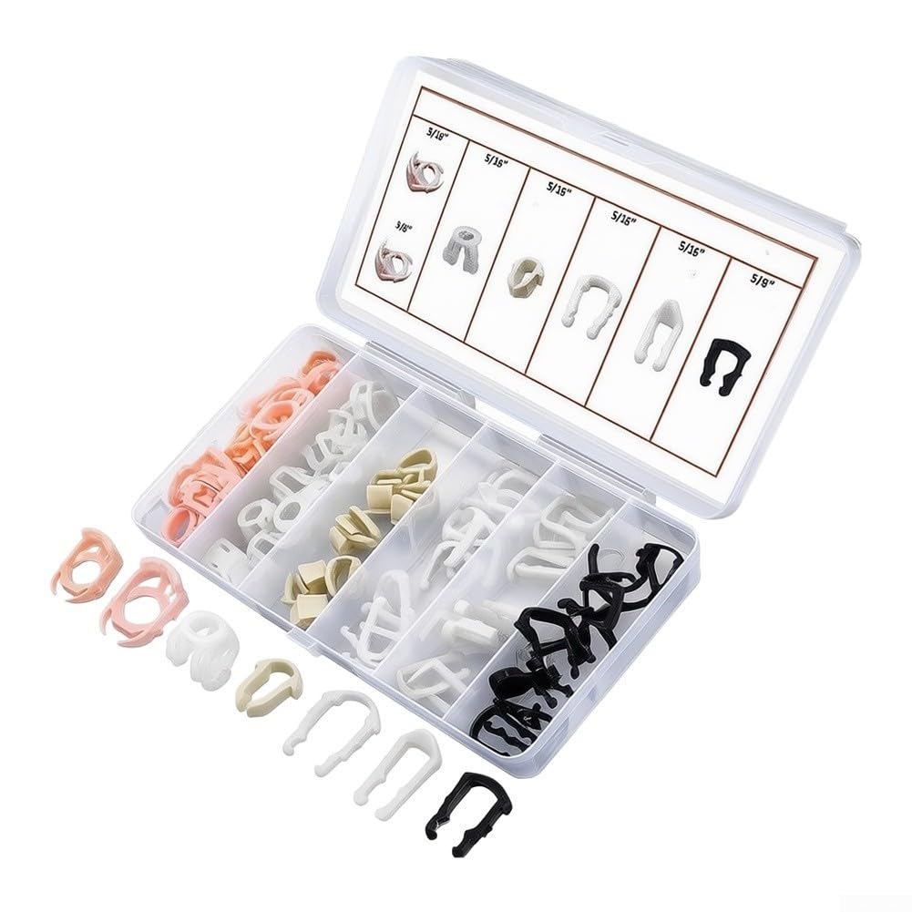 Kit Abrazaderas Línea Combustible 140 Pzas Nylon 3/8