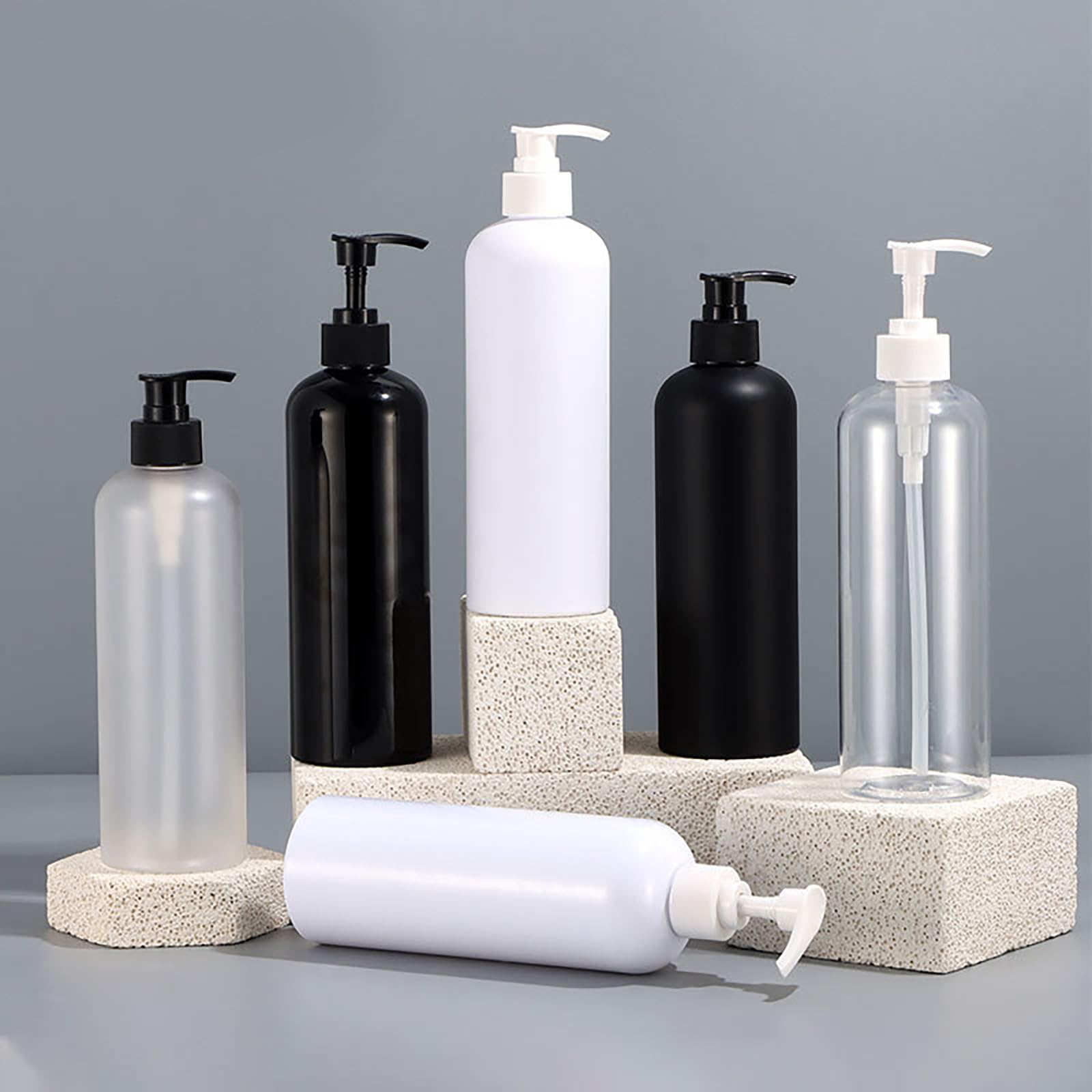 Amazon｜ソープ ディス ペンサー シャンプーボトル 500ml 大容量