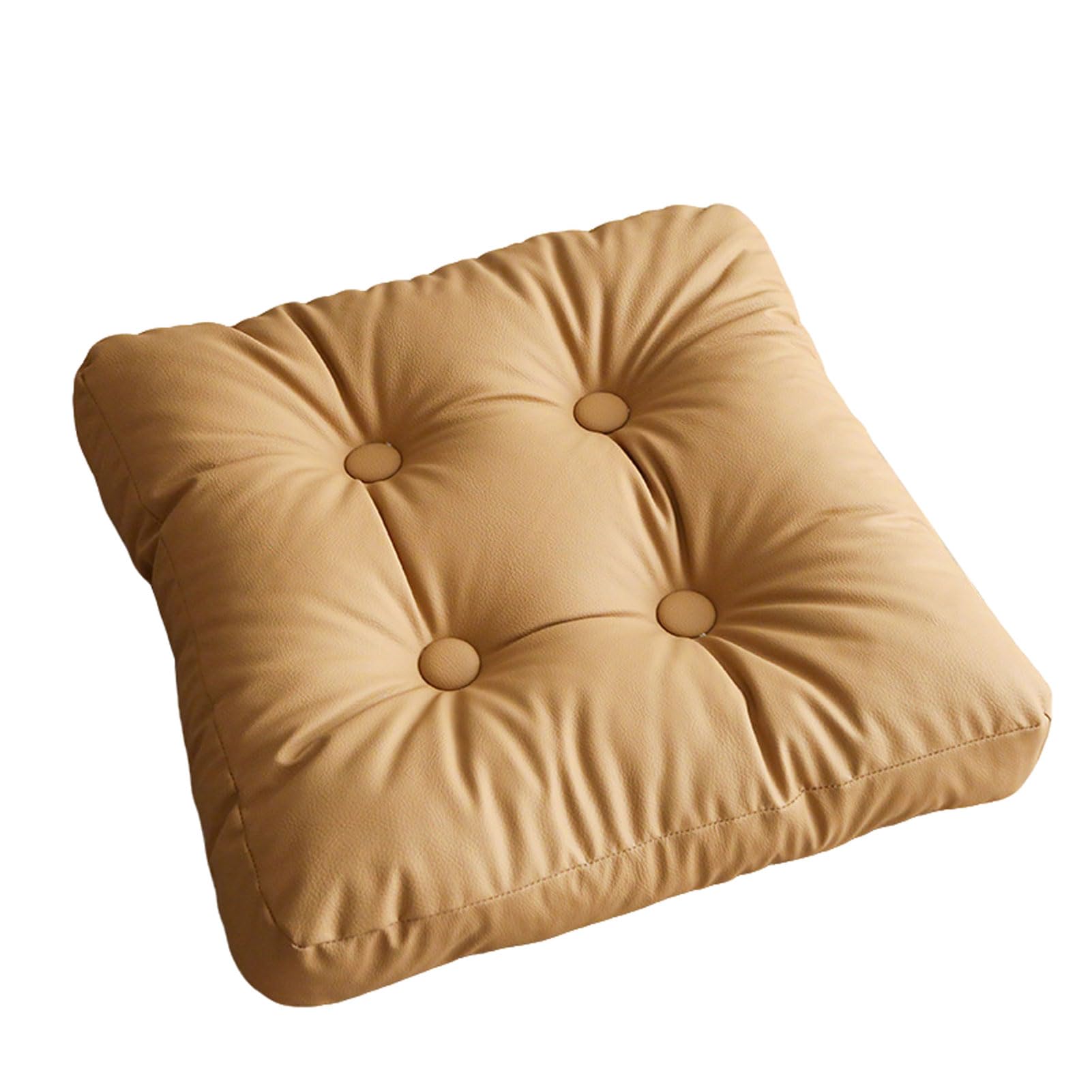 Coussin de balcon carré imperméable 45x45x10cm galette de chaise jardin étanche