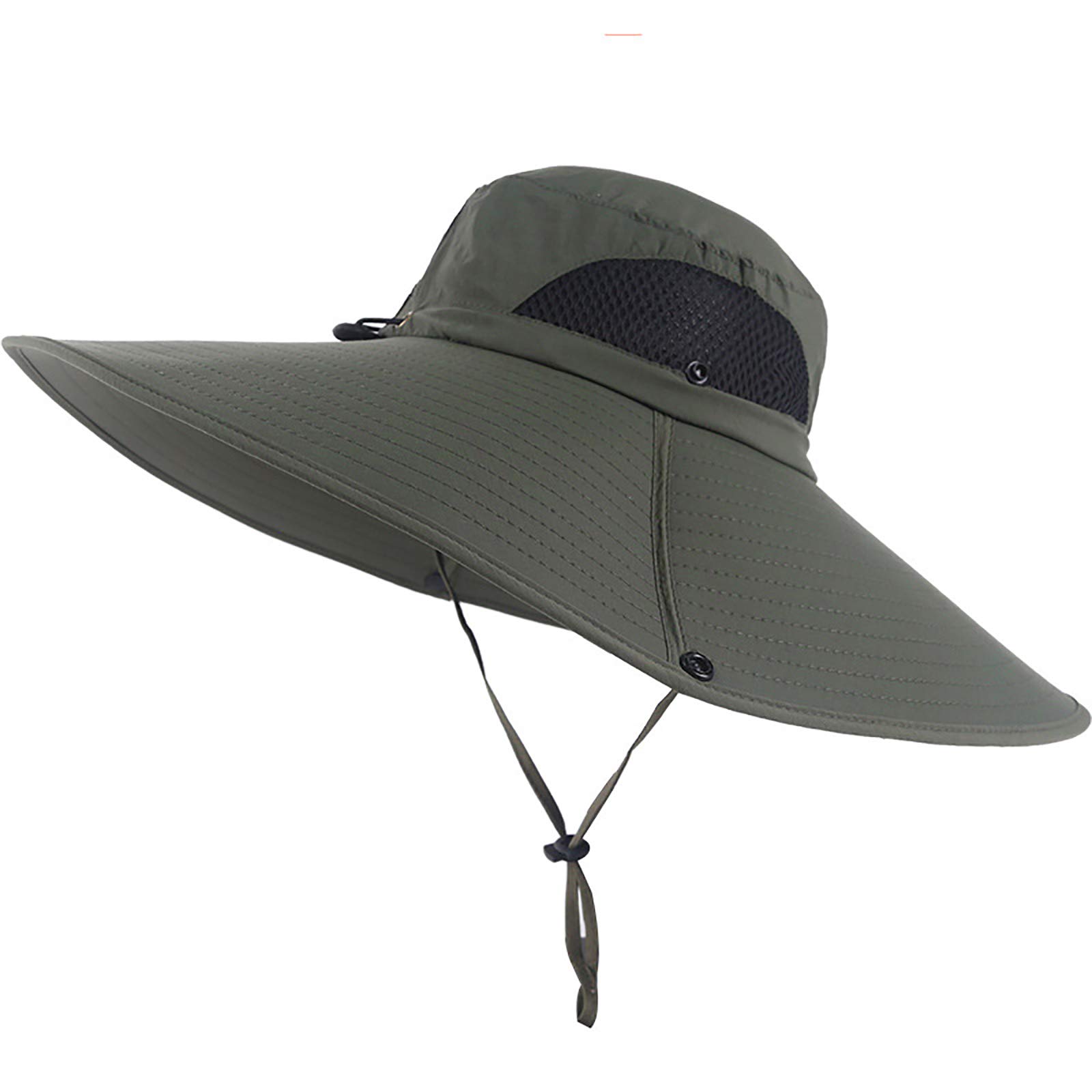 PeiceesSuper Wide Brim Sun Fishing Hat Waterproof Bucket Hat Safari Cowboy Hat