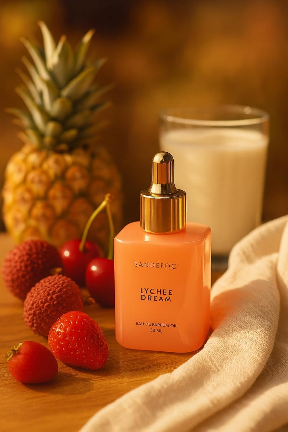 Sand + Fog Lychee Dream Eau de Parfum Oil, 1.7OZ