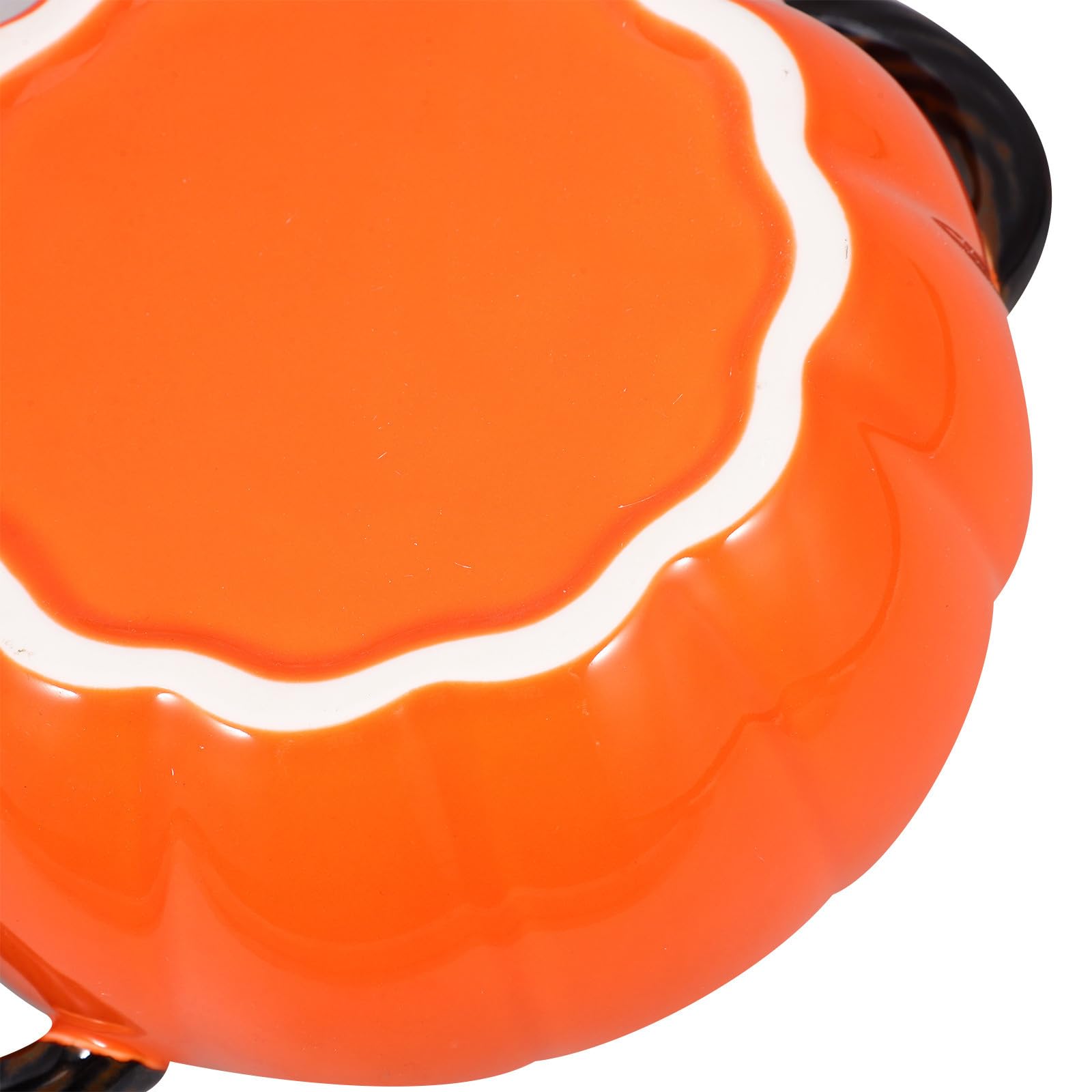 Tazón de Cerámica Marrón para Sopa con Tapa y Asas Dobles, Capacidad 1500ml, Resistente a Microondas, Adecuado para Restaurante y Hogar