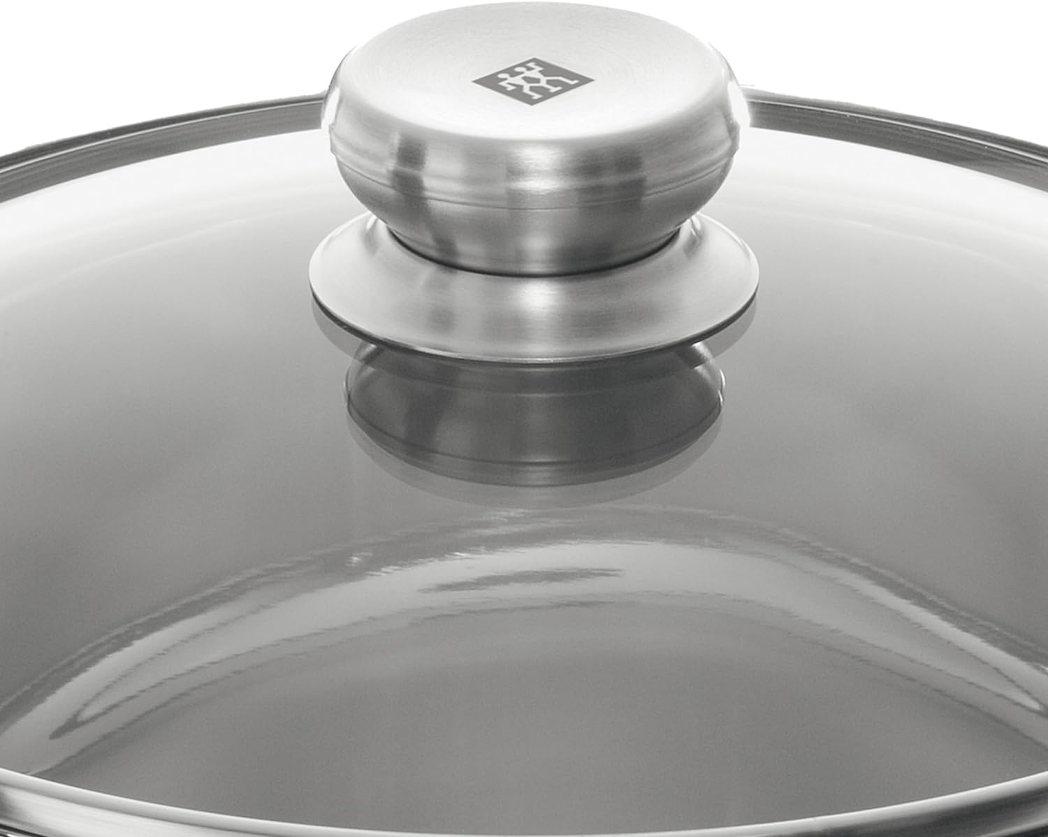 Zwilling TwinNova3 Wokpfanne 30cm + Schmorpfanne 24 cm mit 2x Glasdeckel, 4 tlg, Wok + Schmor Pfanne Unbeschichtet, Spülmaschinenfest, rutschfester Griff, FÜR ALLE HERDARTEN, Silber