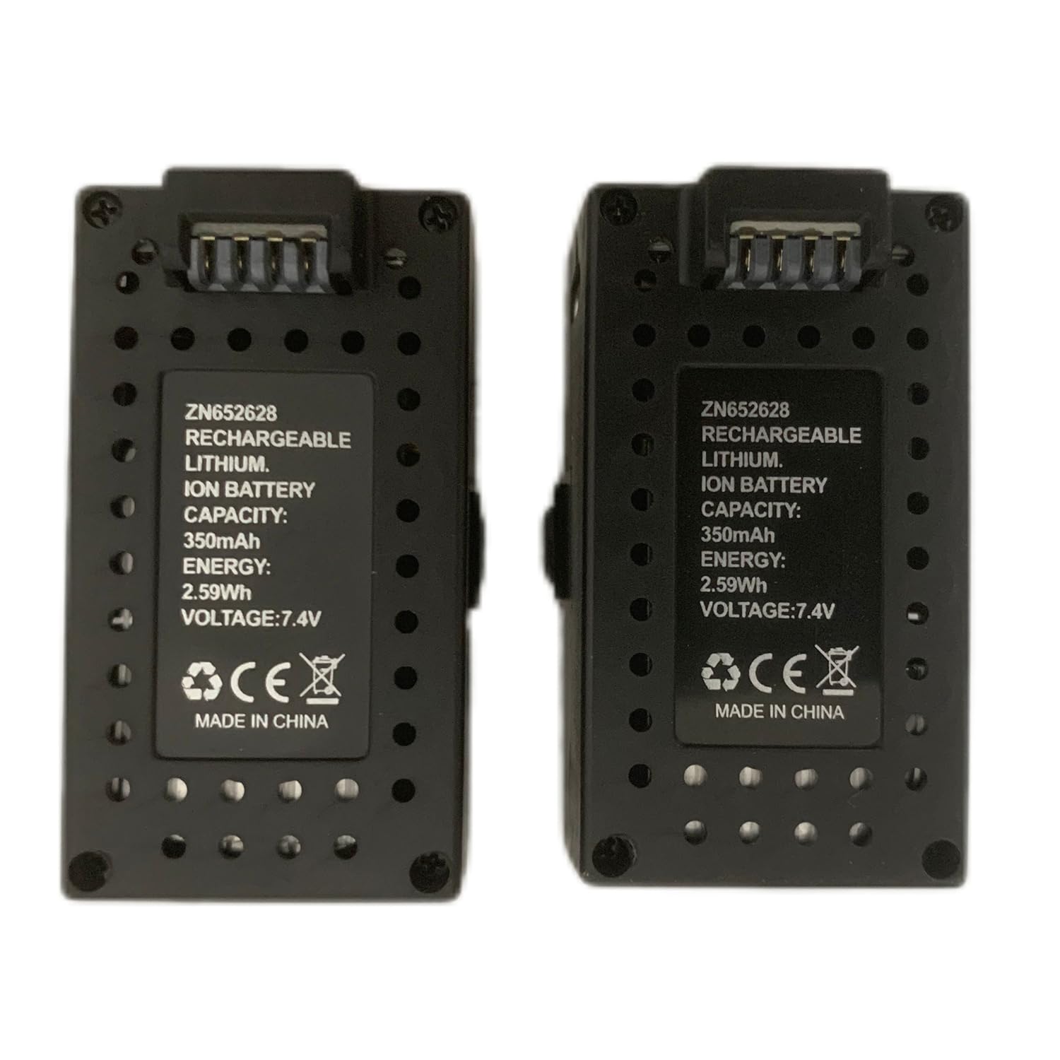 Lipo Battery Replacement Parts Apply in Bell206 C138 Remote Control Helicopter Heli Plane (2 Battery)