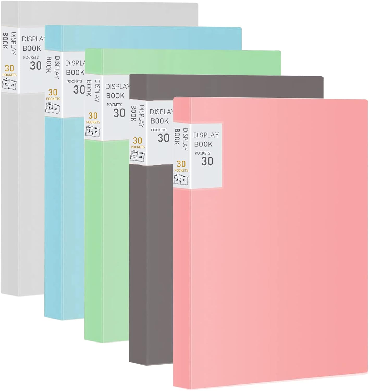 Display Folders A4 30 Pockets Display Book Presentation Project Folder