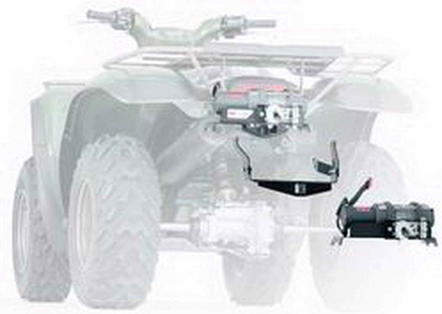 WARN 80540 Winch Mount Kit for Yamaha Grizzly YFM450 ATVs