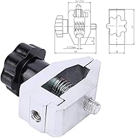 Vista 8 de mxmoonfree abrazadera de medidor de fuerza, placa para prueba de tracción de abrazadera de mandíbula, alicates y herramientas de abrazadera