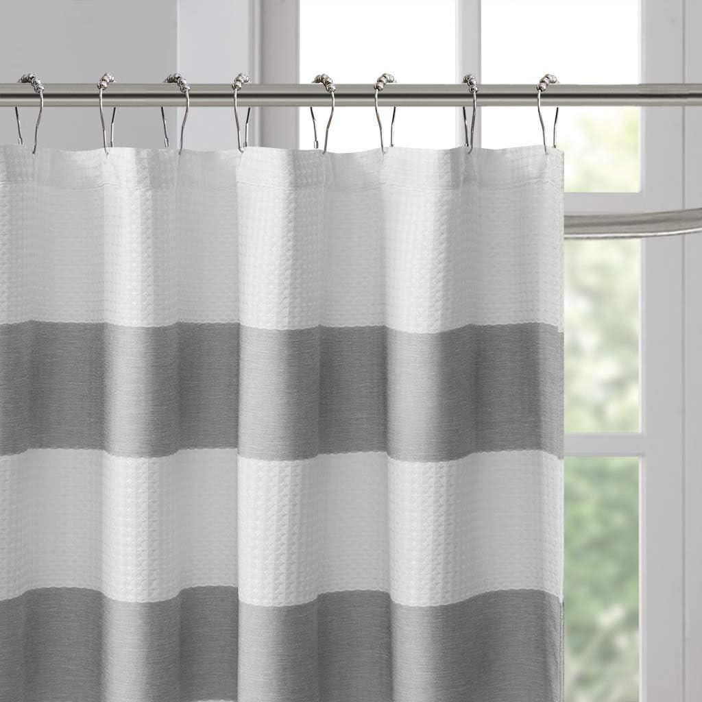 Shower Curtain with Treatment Grey 108x72