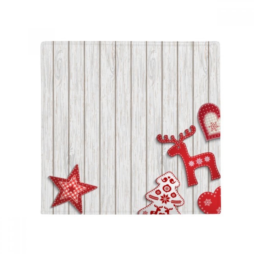 Tapis Joyeux Noël Moose 60x60cm, le cadeau déco idéal pour votre intérieur