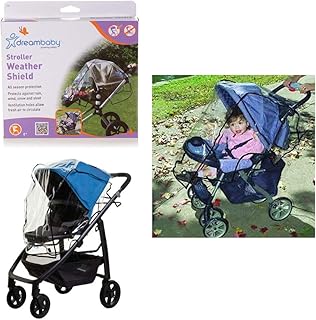 Baby Stroller Shield Waterproof Rain Cover Weather Snow Bug Canopy Universal Fit